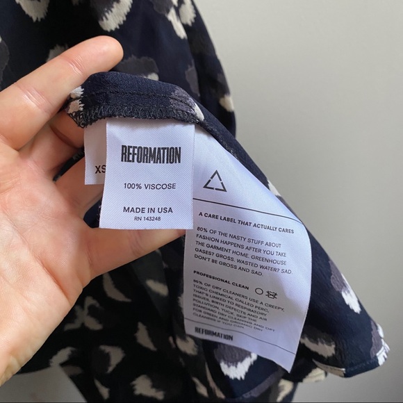 Reformation Eli 90's Slip Dress in Wild Child (Like New, XS) - Picture 5 of 8